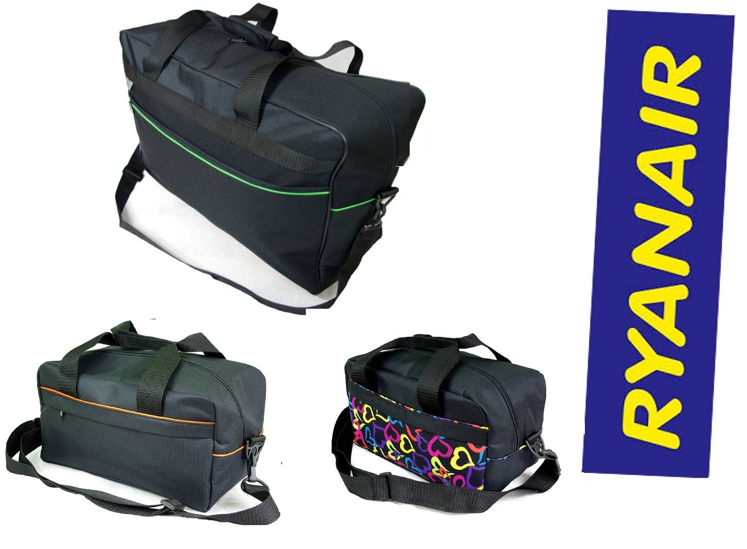 RYANAIR Air cabin bag flight hand luggage and 2nd Carryon bag LIGHT